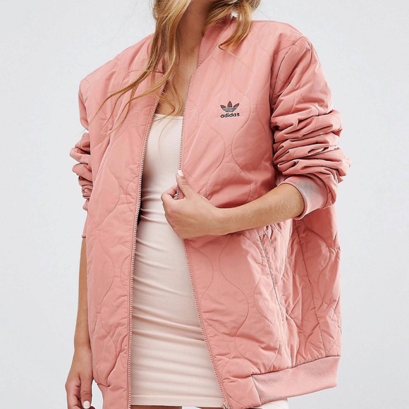 adidas rose gold jacket